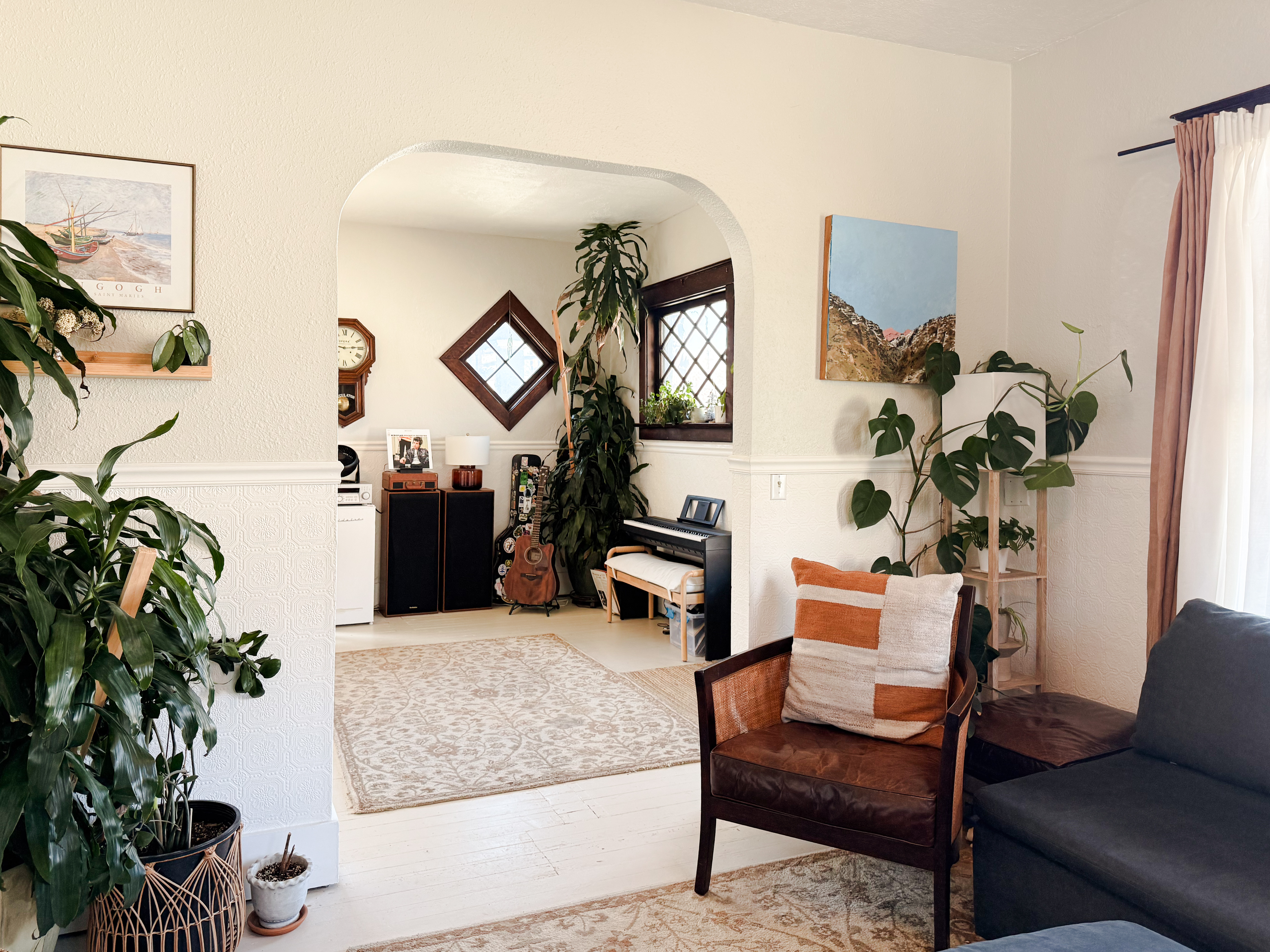 Living room panorama